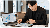 상권 분석 현장 사진